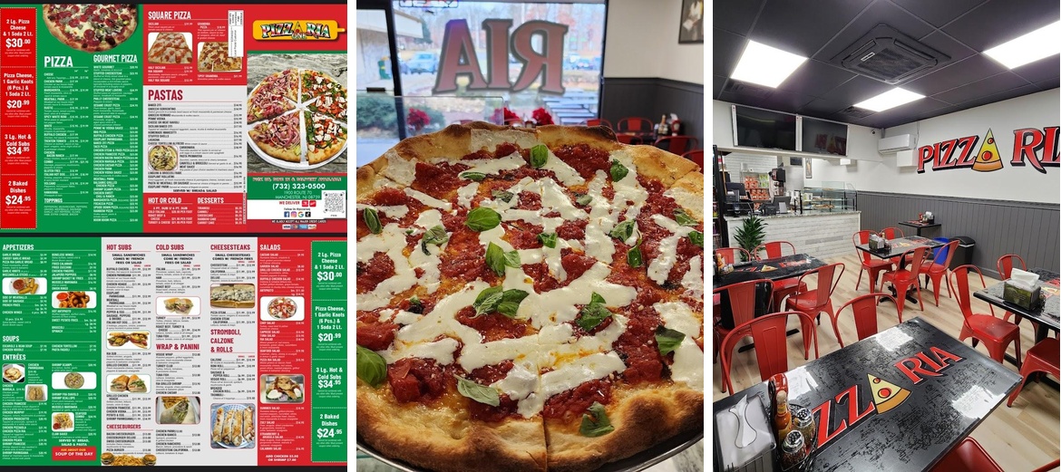 Pizza RIA Menu